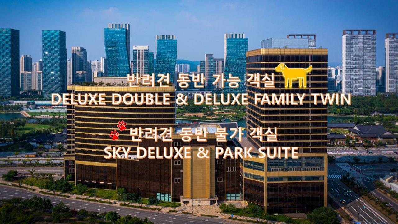 Songdo Central Park Hotel Incheon Exterior foto